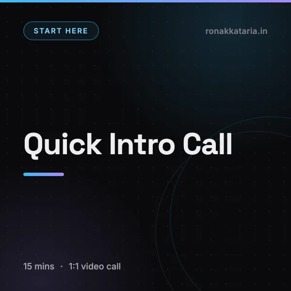 Quick Intro Call